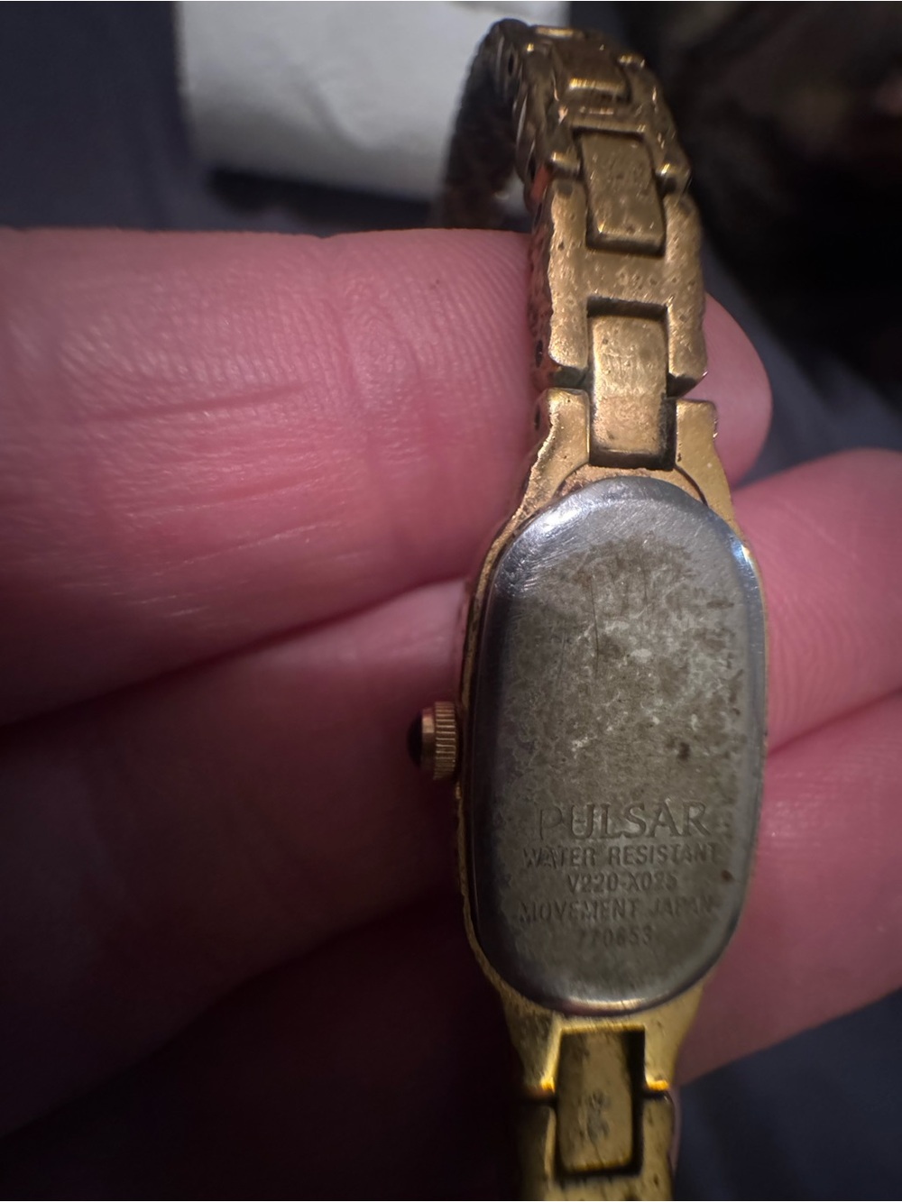Pulsar Gold and Silver-Tone Women's Bracelet Watch